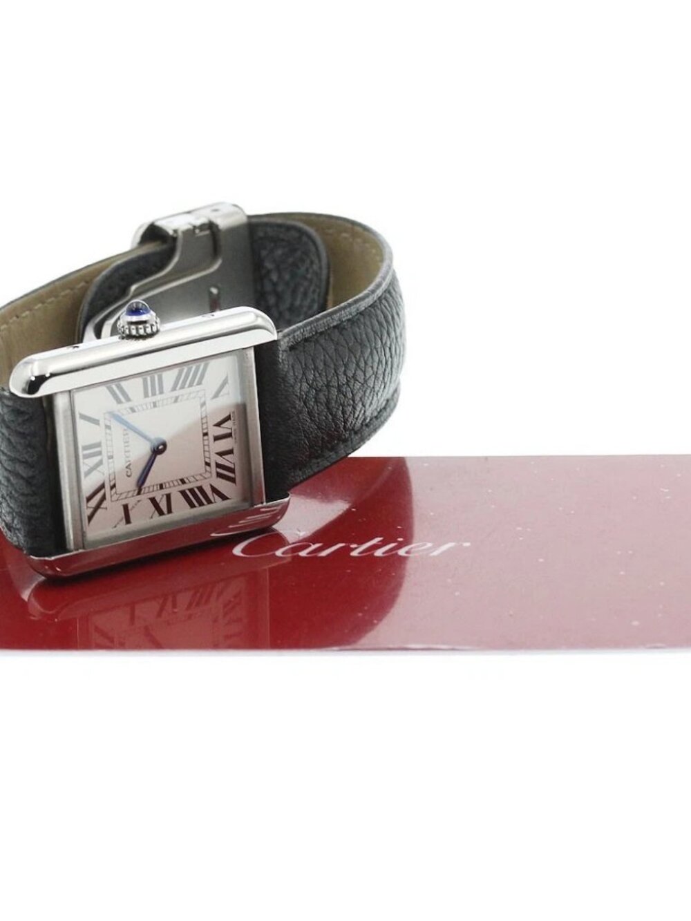 CARTIER Tank solo SM WSTA0030 Silver Dial Quartz Ladies Watch_956067 - Picture 2 of 7